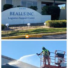 Commercial Pressure Washing for Bealls Warehouse in Bradenton, FL 1