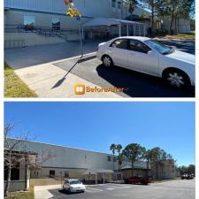 Commercial Pressure Washing for Bealls Warehouse in Bradenton, FL 2